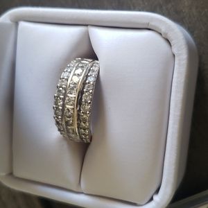 14kt Leo Princess Diamond Ring Size 7